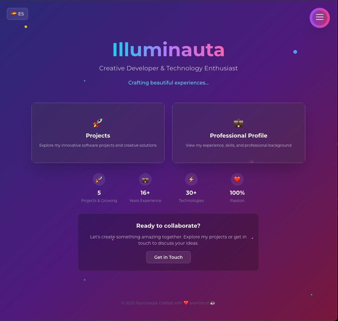 IlluminautaWeb Project Screenshot